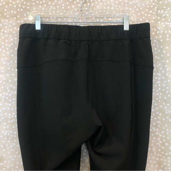 Lululemon On The Fly Pant 28” Black Size 10 Drawstring Pockets Style W5AHOS - Picture 8 of 10